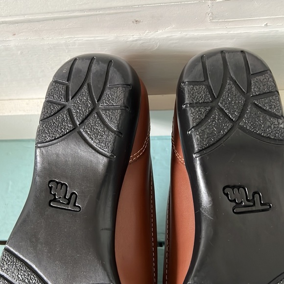 Loafer Size 6W Horse-bite Buckle Leather Upper Thom McAn - Picture 11 of 13